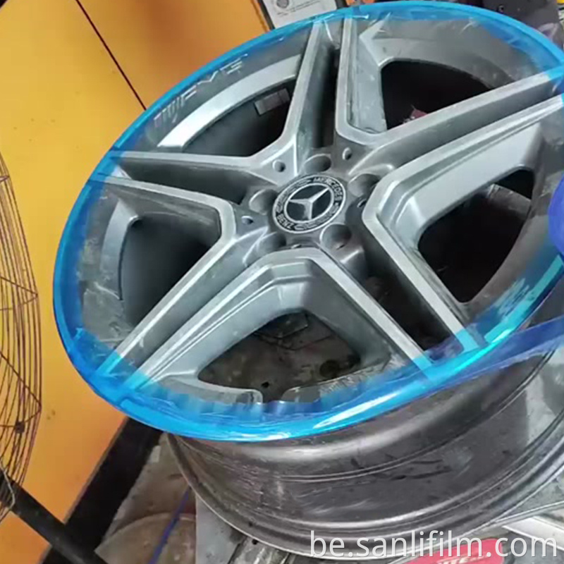 Perforation Option for Wheel Protective Film